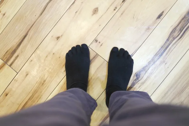 黒い靴下