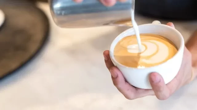 コーヒーとミルク